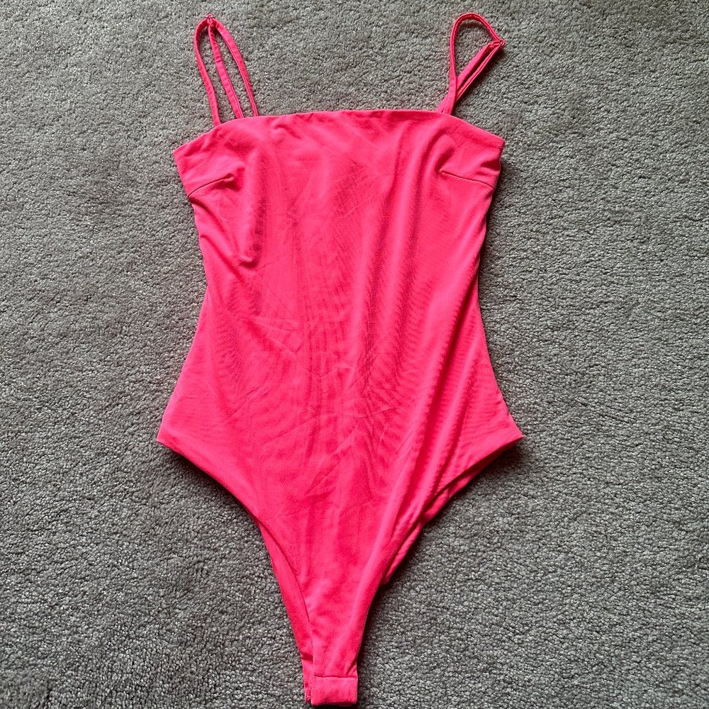 Princess Polly Neon Pink Bodysuit